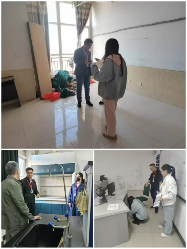 全面安检迎“五一”  平安校园共守护 米乐mile官方网站开展校园安全大检查