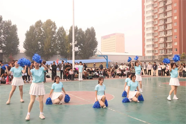 绘梦青春，力挽狂“篮”——我院积极参加学校举办的第十九届篮球赛暨第一届啦啦操比赛