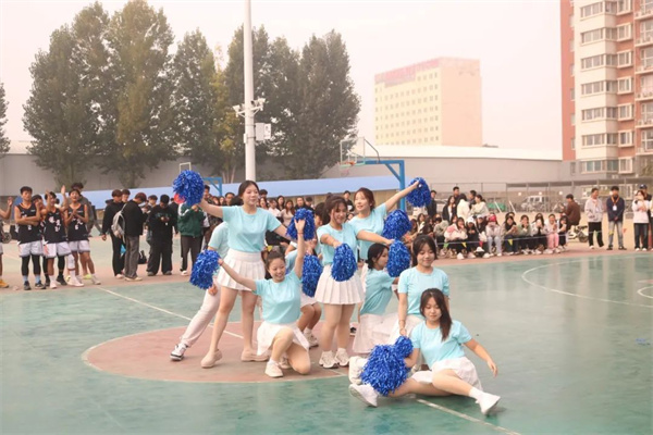 绘梦青春，力挽狂“篮”——我院积极参加学校举办的第十九届篮球赛暨第一届啦啦操比赛