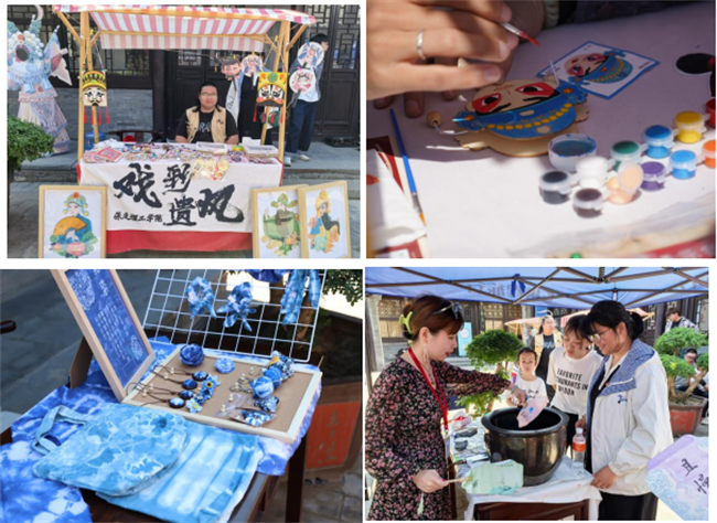 匠心非遗焕新颜 校馆联袂启新篇——米乐mile官方网站非遗手工市集燃动淮军公所博物馆