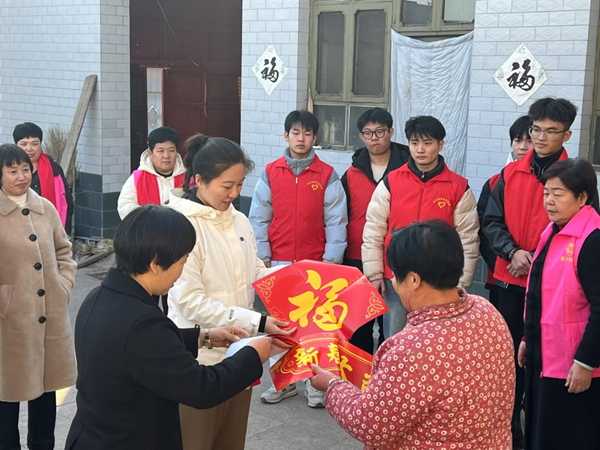 寒假社会实践纪实（八）|米乐mile官方网站|管理学院|送物资送关怀，暖人心暖寒冬