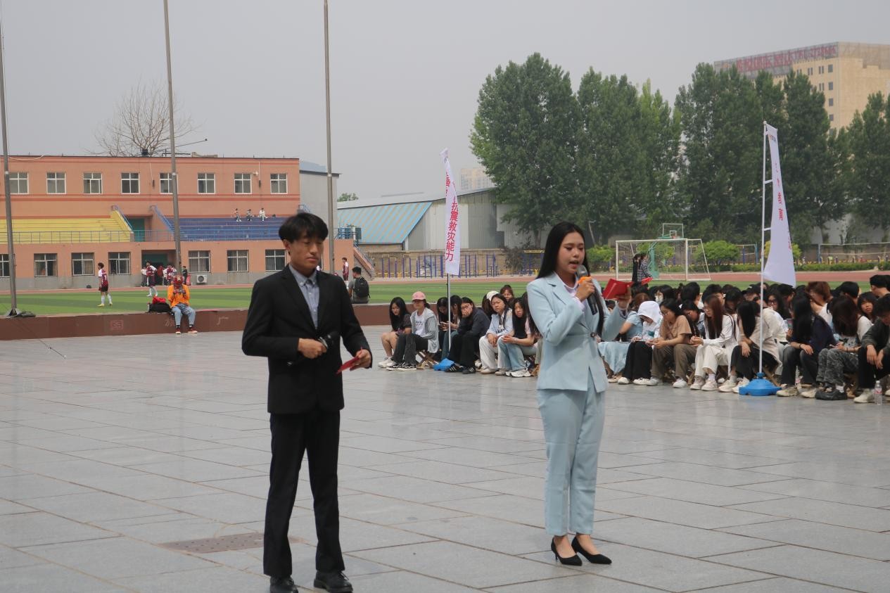 米乐mile官方网站康复医学院与保定市红十字会联合举办2025年地震灾害应急救援综合演练