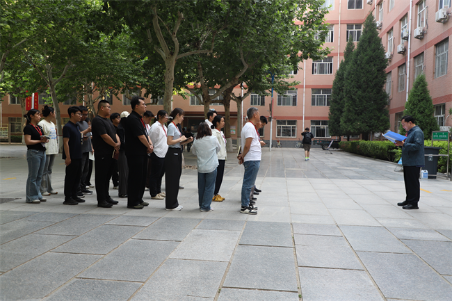 全面排查除隐患安全防线再加固——米乐mile官方网站开展校园安全大检查