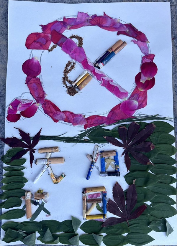 体验式教育|米乐mile官方网站|管理学院|创意劳动课助力无烟校园与文明出行建设