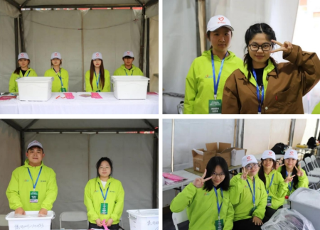 “热血青春助跑未来”——米乐mile官方网站艺术学院志愿者为长城汽车智慧工厂半马蓄势添彩