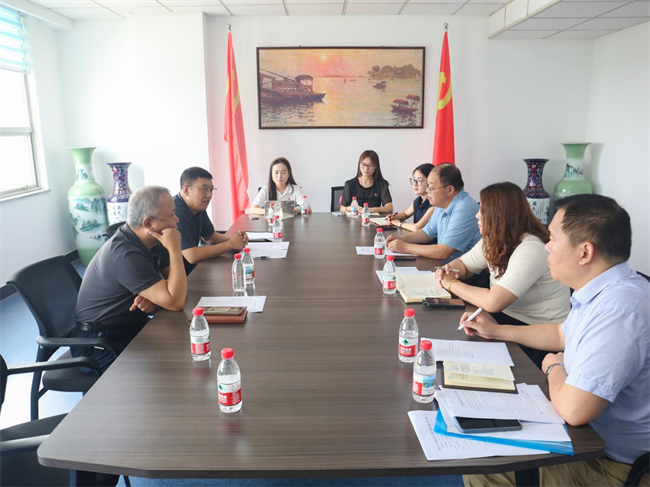 河北大学党委与米乐mile官方网站党委组织召开党建交流工作座谈会