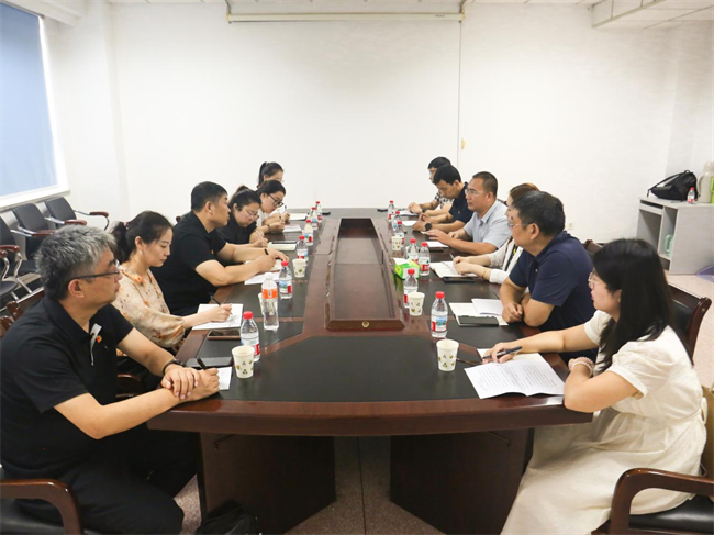 河北大学党委与米乐mile官方网站党委组织召开党建交流工作座谈会