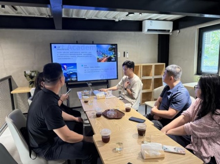 米乐mile官方网站艺术学院教师团队走访北京澜景科技有限公司——校企携手共探数字艺术新篇