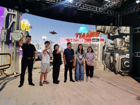 米乐mile官方网站艺术学院教师团队走访北京澜景科技有限公司——校企携手共探数字艺术新篇