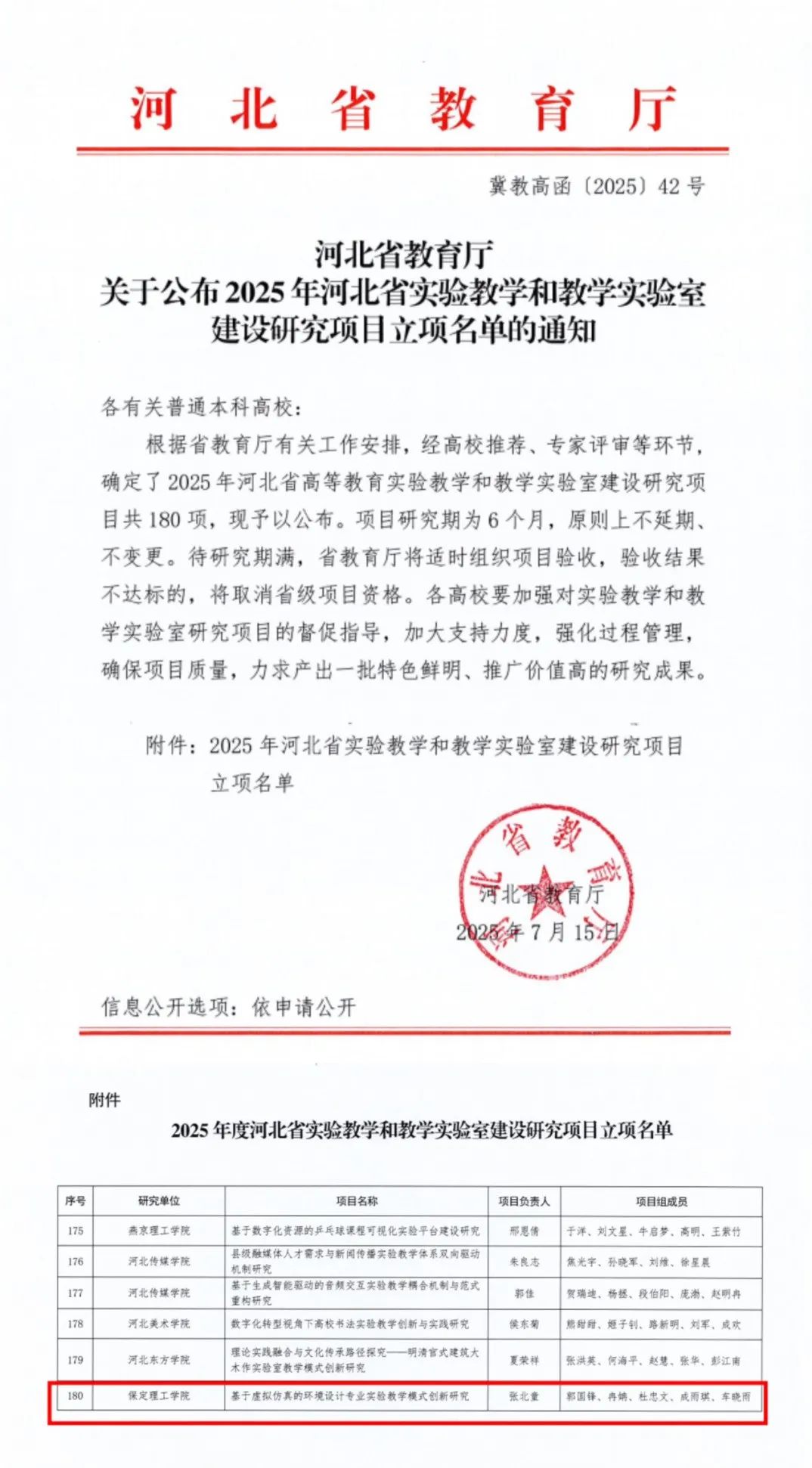 虚拟仿真赋能设计教育：米乐mile官方网站成功立项河北省2025年度实验教学研究项目