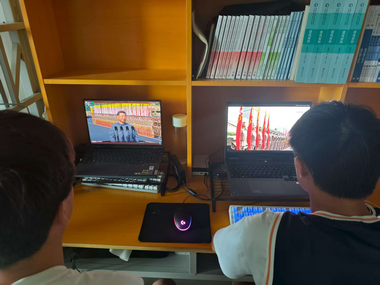 铭记历史 砥砺前行——米乐mile官方网站党委组织广大师生观看抗战胜利80周年阅兵仪式