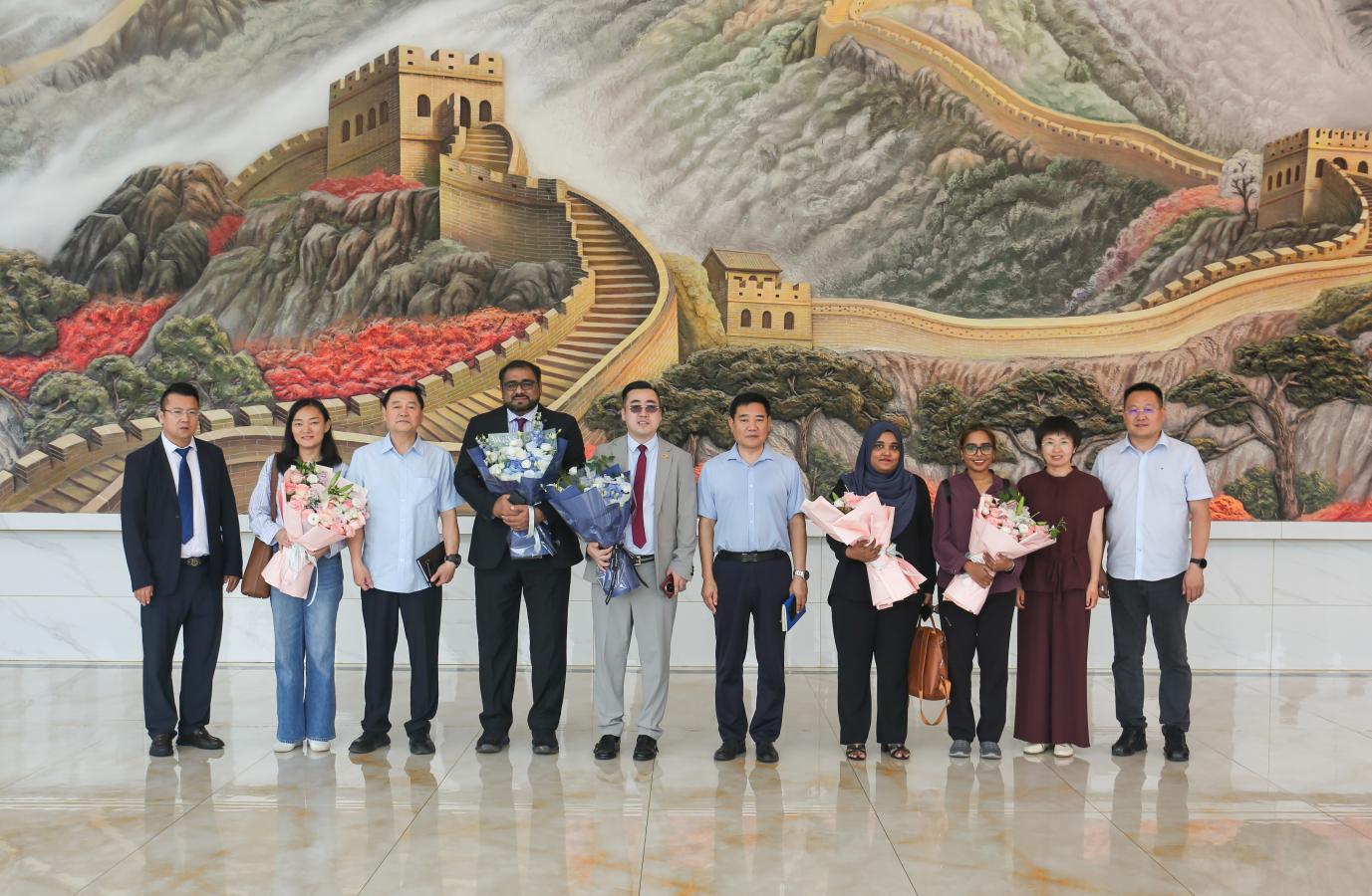 三国教育界同仁到访米乐mile官方网站 共谱“一带一路”教育合作新篇章