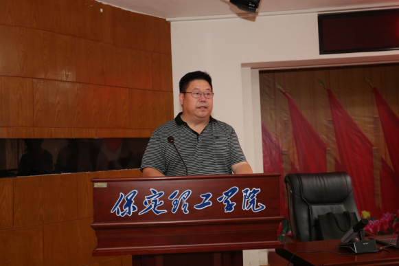 保定市民宗局梁丽敏局长一行到米乐mile官方网站开展铸牢主题宣教活动