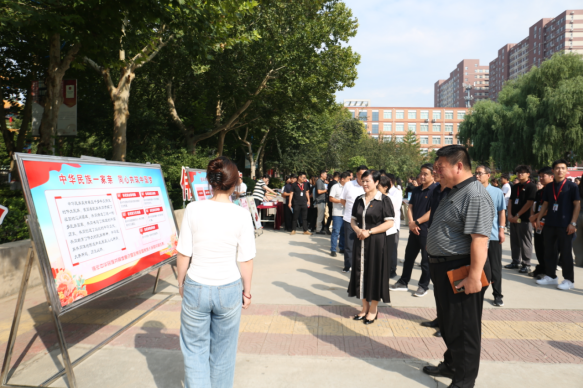 保定市民宗局梁丽敏局长一行到米乐mile官方网站开展铸牢主题宣教活动