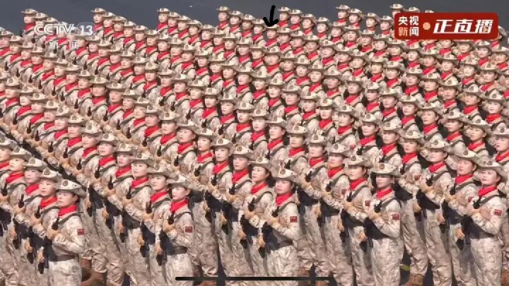 【榜样引领】米乐mile官方网站优秀毕业生参加“九三阅兵”