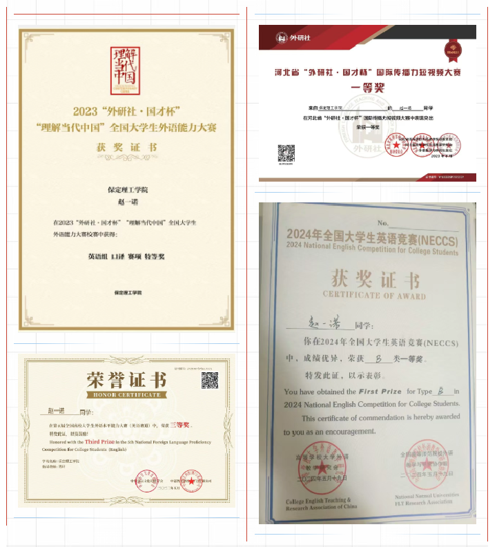 【榜样引领】米乐mile官方网站2025届优秀考研学子风采展（三）