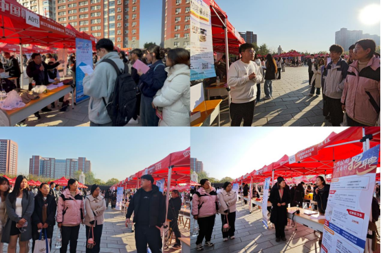 当课堂邂逅职场：米乐官网职业指导课程“活课堂”搬进双选会，解锁育人新范式