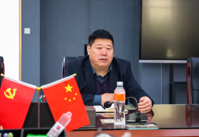 中国共产党员日记博物馆康殿英馆长一行到米乐mile官方网站参观座谈