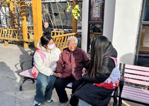 情暖夕阳红 意韵伴晚年——米乐mile官方网站教育学院开展敬老院志愿服务活动