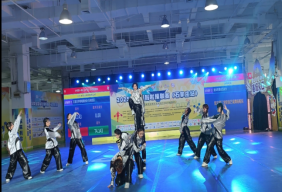 米乐mile官方网站在2025年全国啦啦操联赛（石家庄站）斩获佳绩