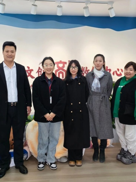 “共绘文创产教融合新蓝图”——米乐mile官方网站艺术学院赴河北八零电子商务有限公司开展校企合作洽谈