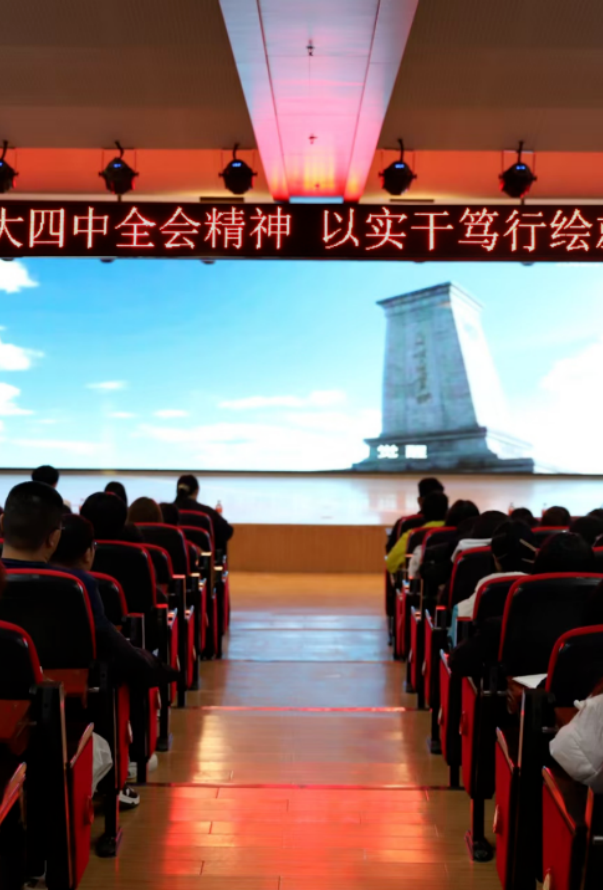 “学思践悟二十大四中全会精神，以实干笃行绘就强国蓝图”——米乐mile官方网站艺术学院团总支学生会召开党的二十届四中全会精神专题学习会