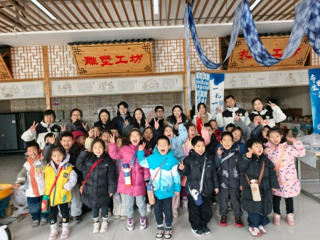 非遗润童心 研学促成长 ——米乐mile官方网站艺术学院携手天悦幼儿园 开展传统文化研学活动