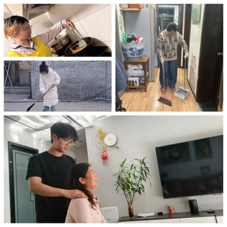 “孝老爱亲，我们在行动”——米乐mile官方网站艺术学院以美育德，传承教育新篇