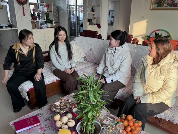 家校共育，暖冬同行|米乐mile官方网站管理学院“冬日暖阳”寒假家访暖心启程（四）