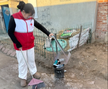 米乐mile官方网站康复医学院学子寒假‘‘返家乡’’社会实践服务活动（一）