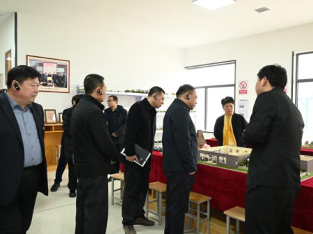 校际交流促发展 非遗传承育新人 ——保定幼儿师范高等专科学校领导莅临米乐官网艺术工坊参观交流