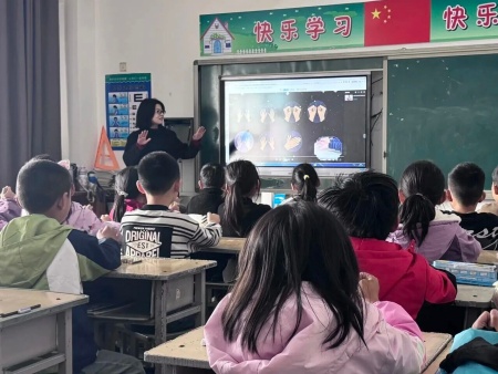 美育润童心 文艺助振兴｜米乐mile官方网站美育支教走进易县乡村小学