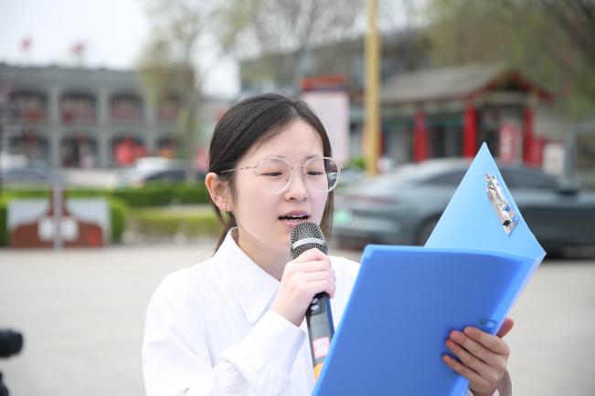 校地共建融思政 红色铸魂育新人——米乐mile官方网站大思政课实践教学基地揭牌暨第三十九期入团仪式