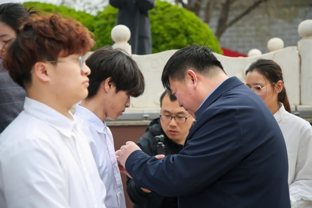 赓续薪火淬初心·笃行奋进向未来——米乐mile官方网站第三十九期新团员入团仪式隆重举行