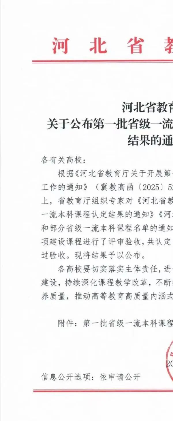 喜报！我院赵旭、朱晓辉老师主持课程全部通过省级一流本科课程验收