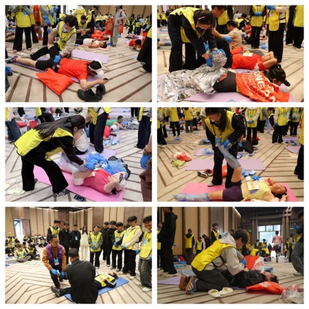 米乐mile官方网站艺术学院圆满完成雄安马拉松志愿服务工作