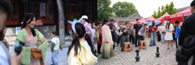 馆校携手承文脉 艺心传承展非遗——米乐mile官方网站五一文创市集助力保定文旅焕新彩
