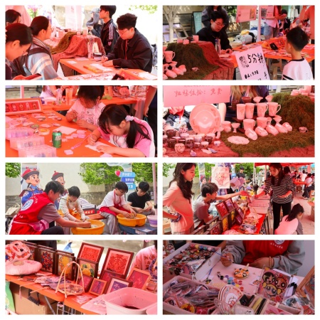 馆校携手承文脉 艺心传承展非遗 ——米乐mile官方网站五一文创市集助力保定文旅焕新彩