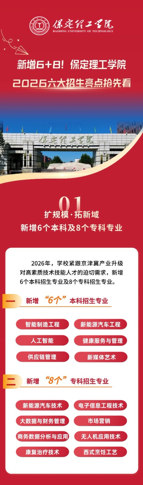 米乐mile官方网站2026年六大招生亮点抢先看