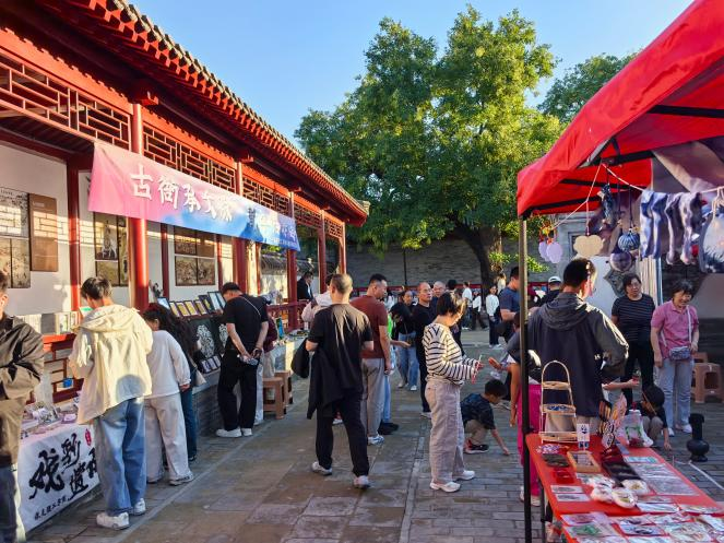 古衙承文脉 青年传非遗——米乐mile官方网站多场地开展非遗传承实践活动