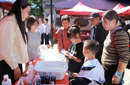古衙承文脉 青年传非遗——米乐mile官方网站多场地开展非遗传承实践活动