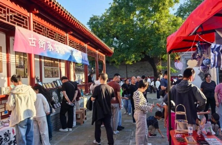 古衙承文脉 青年传非遗——米乐mile官方网站多场地开展非遗传承实践活动